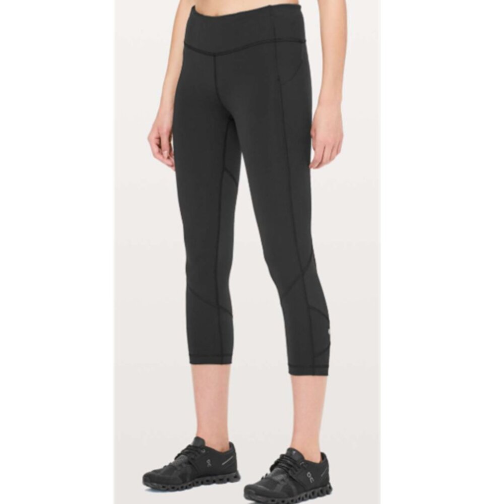 Lululemon Pace Rival Crop *Full-On Luxtreme 22"
